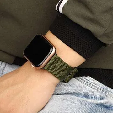 Misker Nylon Band for Apple Watch - Lightweight & Breathable