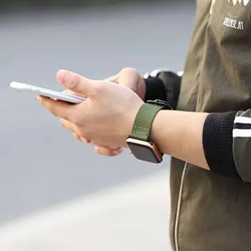 Misker Nylon Band for Apple Watch - Lightweight & Breathable