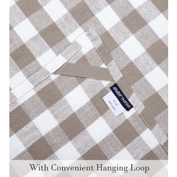 Buffalo Plaid Kitchen Towels - Set of 4 | 28x20 Inch Durability