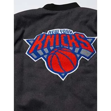 Ultra Game NBA Men's Full-Zip Classic Varsity Jacket