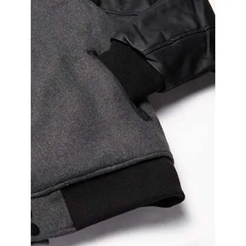 Ultra Game NBA Men's Full-Zip Classic Varsity Jacket