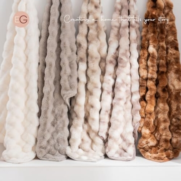 High-Quality Ridgeline Faux Rabbit Fur Throw Blanket