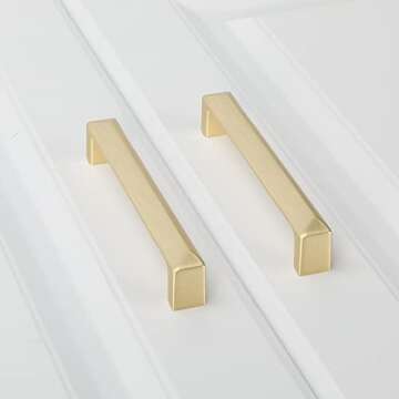 Haidms Gold Kitchen Cabinet Handles – Stylish & Durable