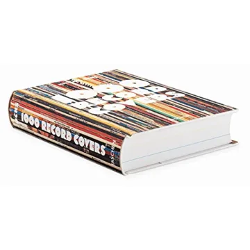 1000 Record Covers Music History Hardcover Book