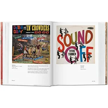 1000 Record Covers Music History Hardcover Book