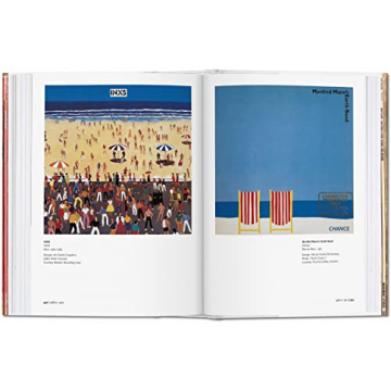 1000 Record Covers Music History Hardcover Book