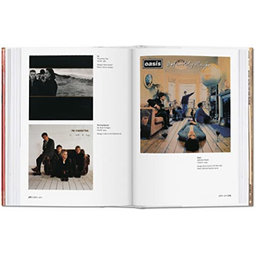 1000 Record Covers Music History Hardcover Book