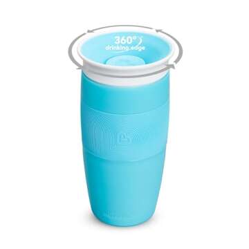 Munchkin Sippy Cup for Toddlers, Miracle 360 Cup, 14 Ounce, Blue