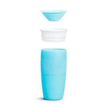 Munchkin Sippy Cup for Toddlers, Miracle 360 Cup, 14 Ounce, Blue