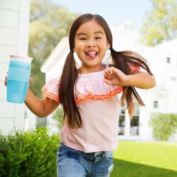Munchkin Sippy Cup for Toddlers, Miracle 360 Cup, 14 Ounce, Blue