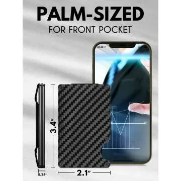 Slim Minimalist RFID Wallet for Men - MOSIYEEF