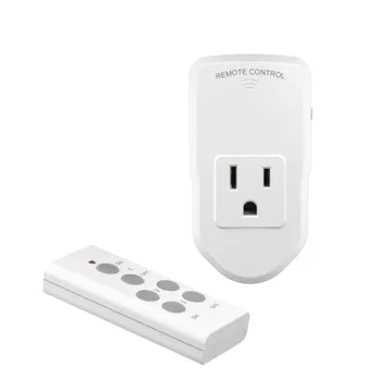 BN-LINK Wireless Remote Control Electrical Outlet Switch for Lights, Fans, Christmas Lights, Small A...