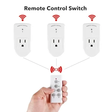 BN-LINK Remote Electrical Outlet Switch - Easy Control for All Devices