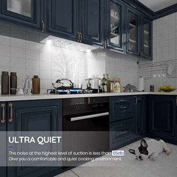 EKON NAB01-30IN Range Hood Insert with 900CFM Power