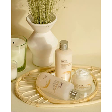 Rice Ceramide Moisturizing Cream for Hydrated, Bright Skin