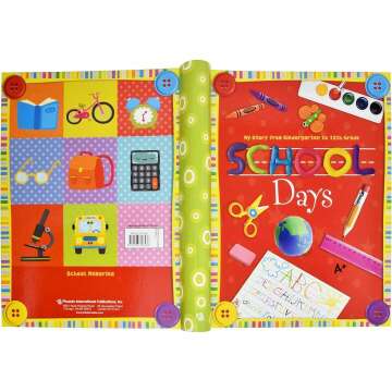Memory Book Album for Kids - School Years Keepsake