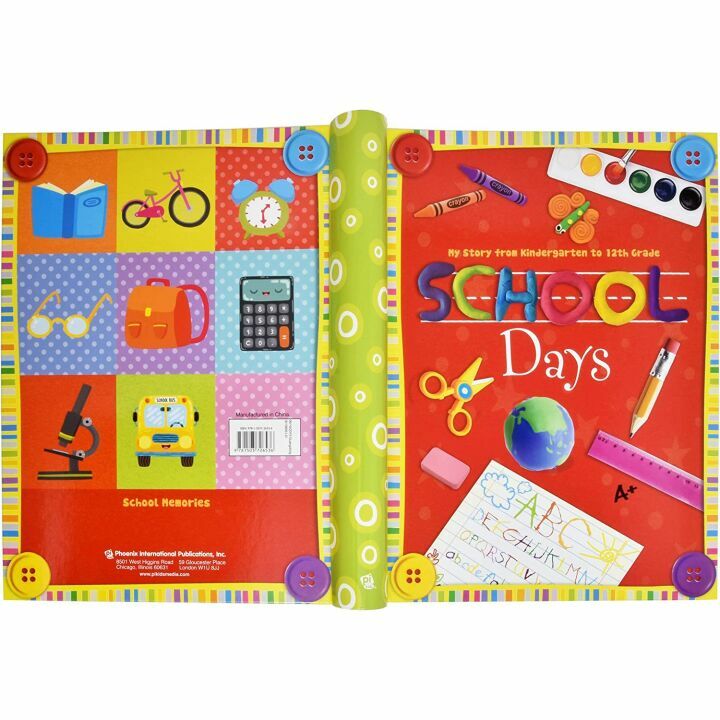Memory Book Album for Kids - School Years Keepsake