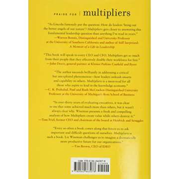 Multipliers, Revised and Updated: How the Best Leaders Make Everyone Smarter