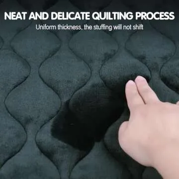 furrybaby Dog Bed Mat Flat Crate Mat with Anti-Slip Bottom Machine Washable Pet Kennel Pad for Dog Sleeping (L 42x28'', Grey Mat)