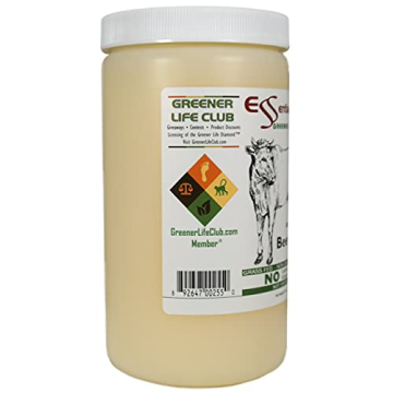 Grass-Fed Beef Tallow 1 Quart Non-GMO Keto Friendly 32 oz