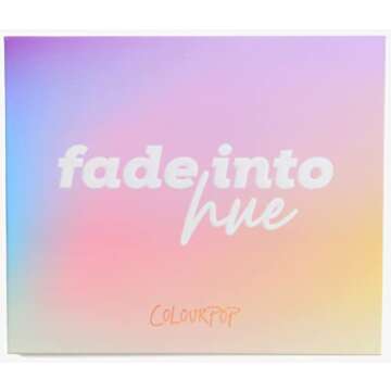 ColourPop FADE INTO HUE Eyeshadow Palette – A Vibrant Spectrum of Colors