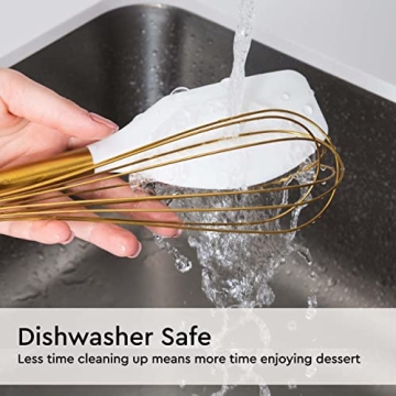 Stunning Gold Kitchen Utensils Set – 7 Premium Silicone Tools