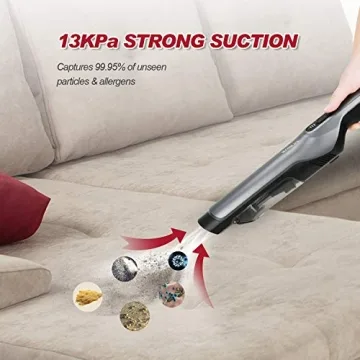 Lightweight BOOMBLACK Cordless Vacuum for Easy Cleaning