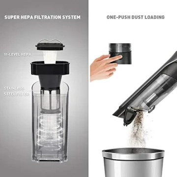 Lightweight BOOMBLACK Cordless Vacuum for Easy Cleaning