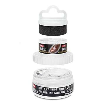 Moneysworth & Best Instant Shoe Shine Cream Kit - 50 ml, Quick Shine & Nourishing Care