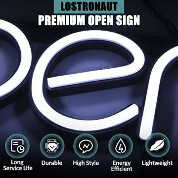 LED Neon Open Sign Light for Business and Shops
