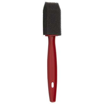 Juvale Foam Paint Brush Set - 5-Piece Sponge Paint Brush and Foam Trim Roller Set for Art, Wall, Paintings with Plastic Handle