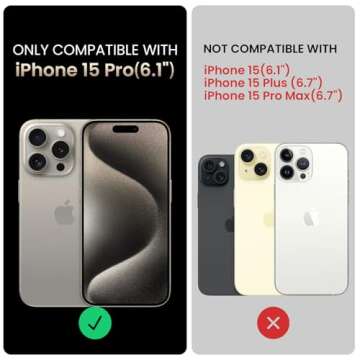 Antlia Magnetic iPhone 15 Pro Case with Camera Protection