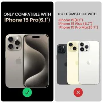 Antlia Magnetic iPhone 15 Pro Case with Camera Protection