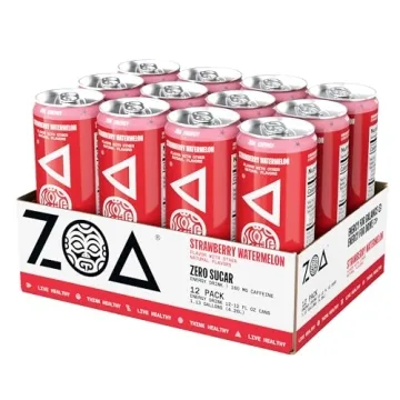 ZOA Zero Sugar Energy Drinks for Vital Energy Boost