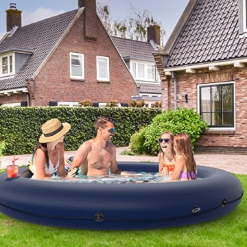 LUSVNEX Tanning Pool Lounger Float for Ultimate Relaxation