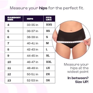 Bambody Lace Hip Period Panties for Ultimate Comfort