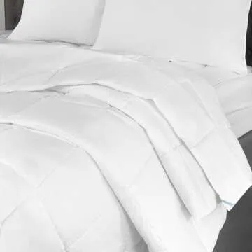 Standard Textile Innerloft All Season Duvet Insert, Washable Comforter, White, King/Cal King