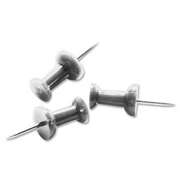Push Pins with Sharp Steel Points - Box of 100