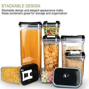 Airtight Food Storage Containers M MCIRCO 7pcs Set