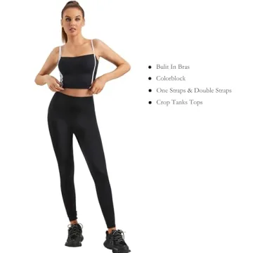 Stylish Padded Sports Bra for Active Women in Black