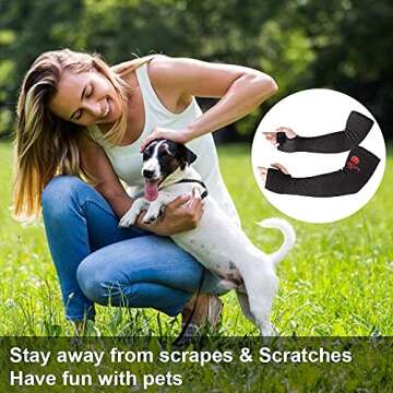 Cut Resistant Arm Protector Sleeves for Protection & Comfort