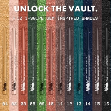 NYX Vivid Rich Mechanical Eye Pencil - Creamy Retractable Eyeliner