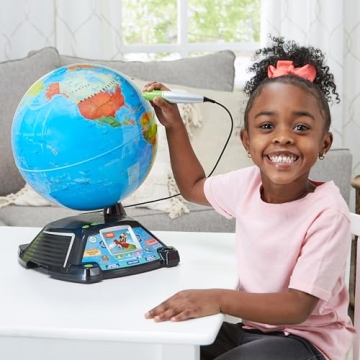 LeapFrog Smart Globe - Interactive Educational Globe for Kids