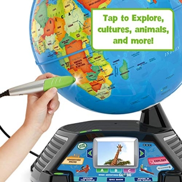 LeapFrog Smart Globe - Interactive Educational Globe for Kids