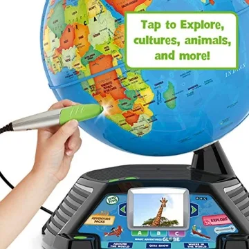 LeapFrog Smart Globe - Interactive Educational Globe for Kids