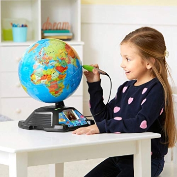 LeapFrog Smart Globe - Interactive Educational Globe for Kids