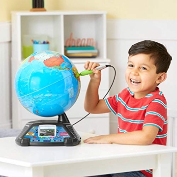 LeapFrog Smart Globe - Interactive Educational Globe for Kids