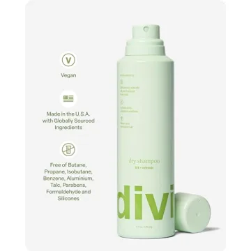 Divi Dry Shampoo Spray for Women - Oil Absorbing & Scalp Balancing