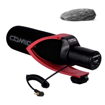Comica CVM-V30PRO Shotgun Microphone for DSLR Cameras