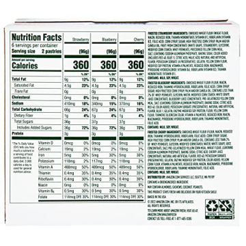 Amazon Fresh 12ct Toaster Pastries Variety Pack